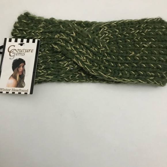 Women’s Headband Green Color One Size - Picture 3 of 7